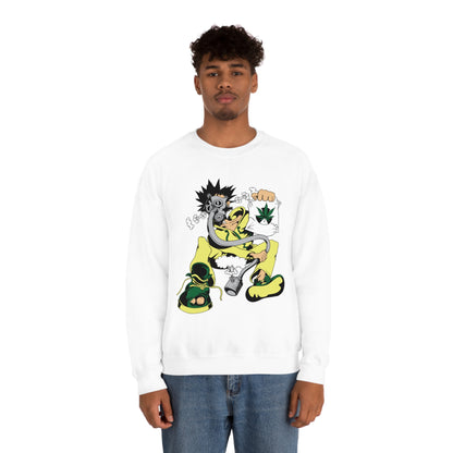 Futura Hooka Scientist Crewneck Sweatshirt