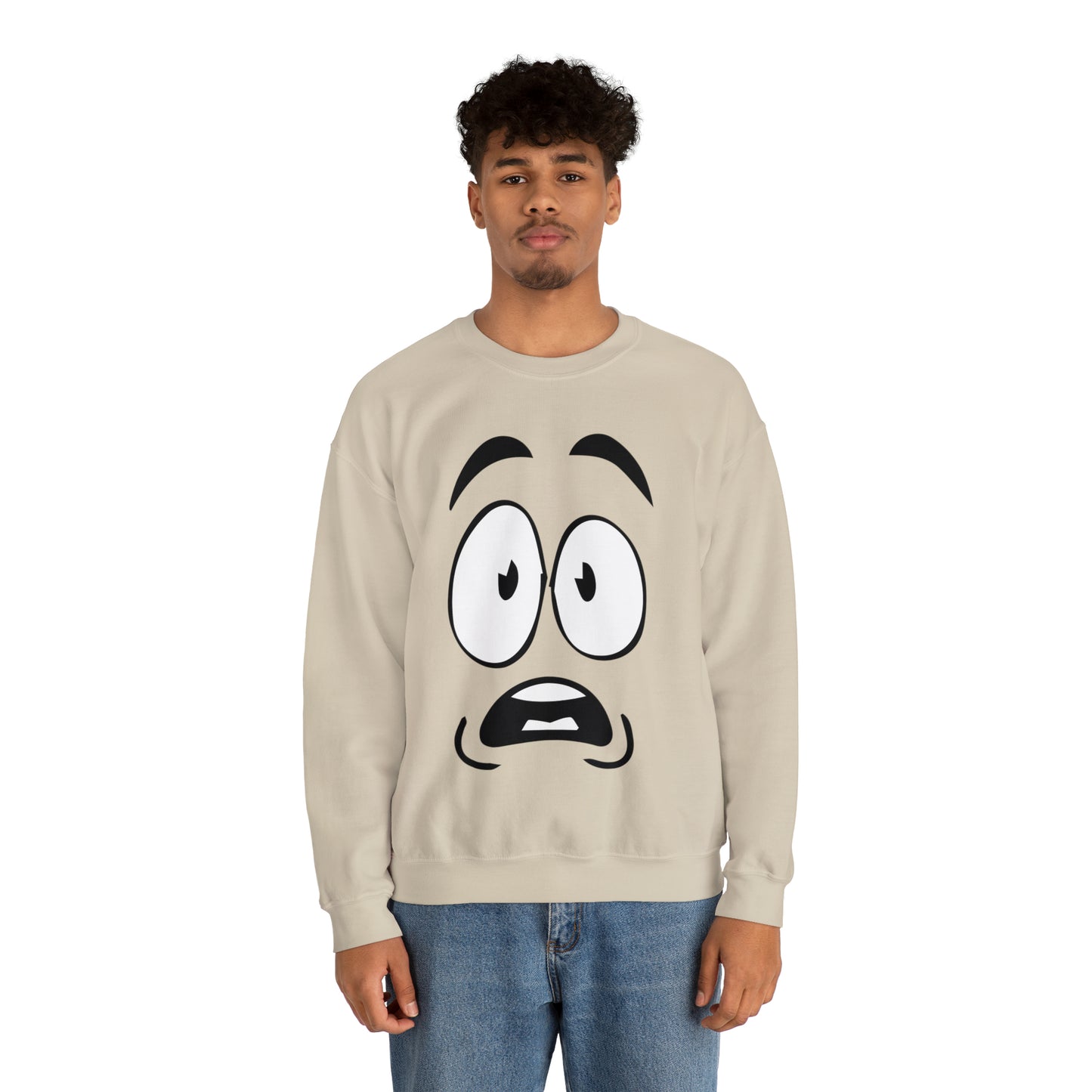 Surprise face Crewneck Sweatshirt