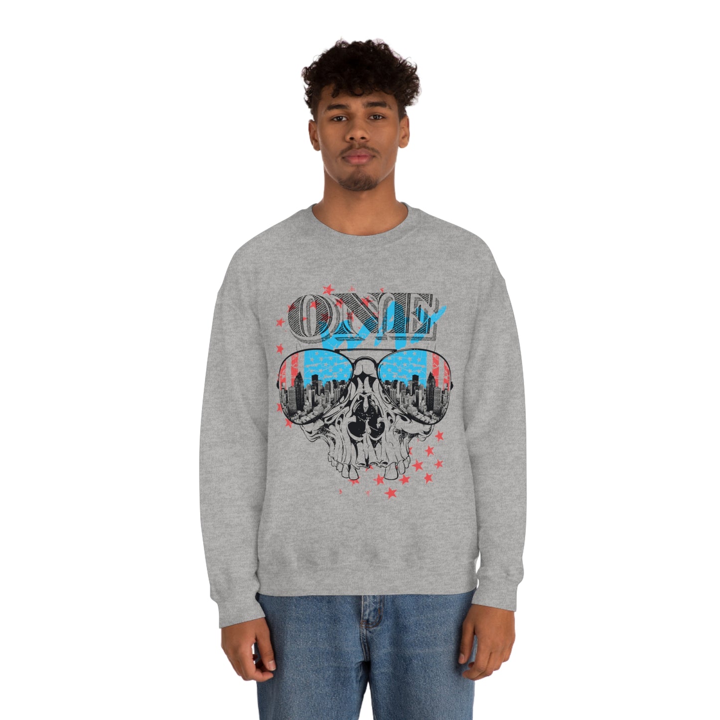 One way Crewneck Sweatshirt