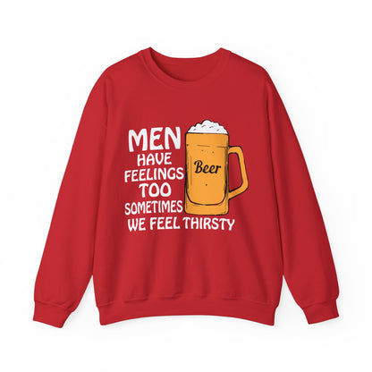 Men have feelings too Crewneck Sweatshirt