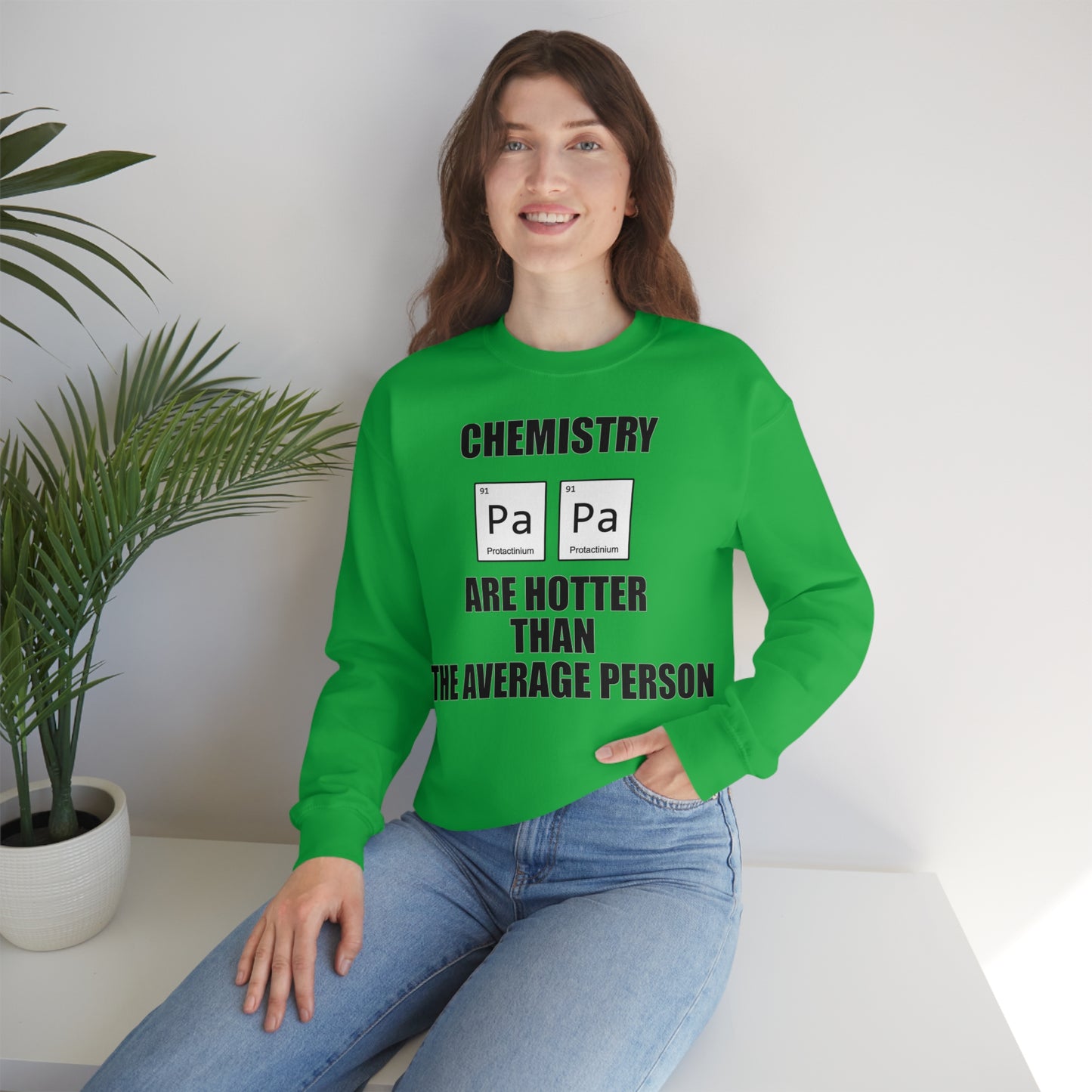 Chemistry Papa Crewneck Sweatshirt