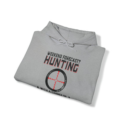 Weekend forecast hunting with a chance of drinking Hoodie