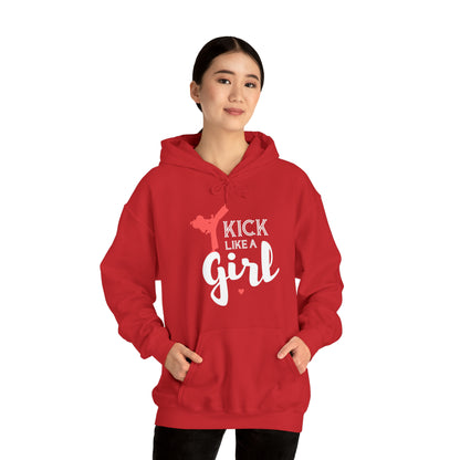 Kick Like A Girl Hoodie