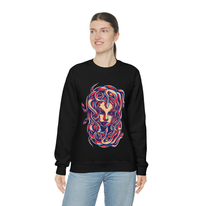 3D Medusa Crewneck Sweatshirt