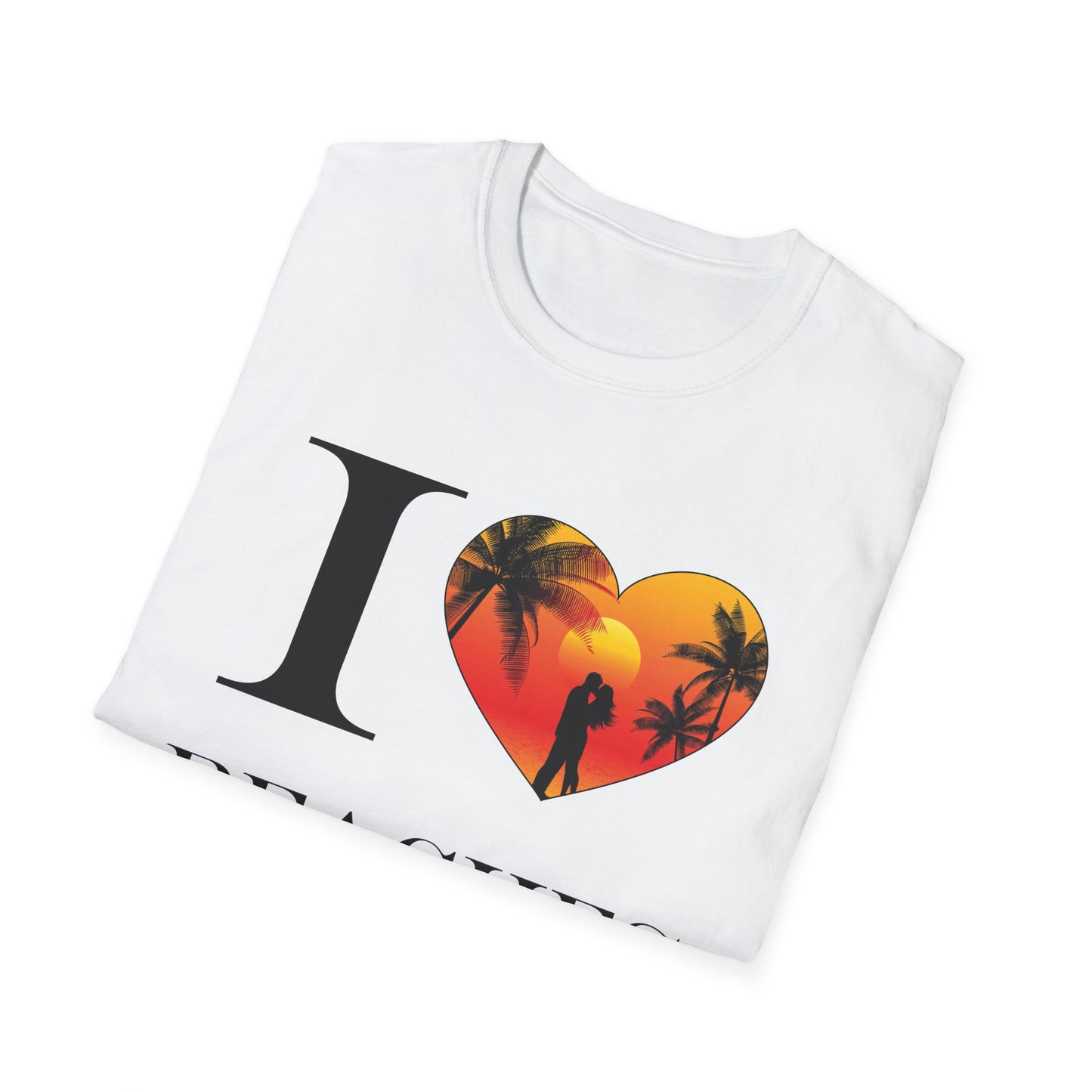 I Love Beaches T-Shirt