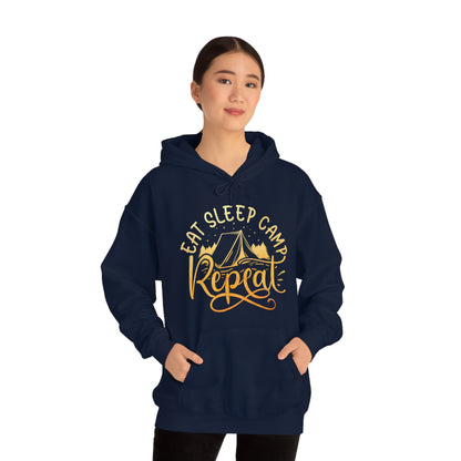 Eat Sleep Camp Repeat Hoodie