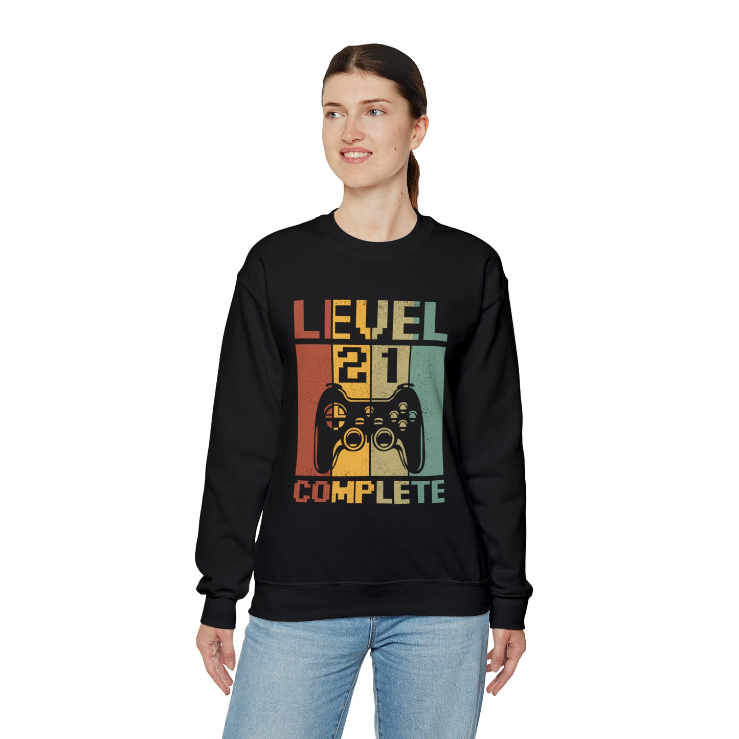 level 21 complete Crewneck Sweatshirt