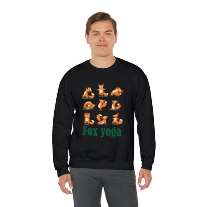 Fox yoga Crewneck Sweatshirt