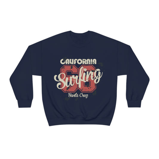 Santa Cruz Surfing Crewneck Sweatshirt