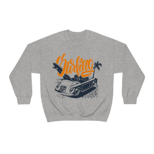 Surfing Cruiser Crewneck Sweatshirt