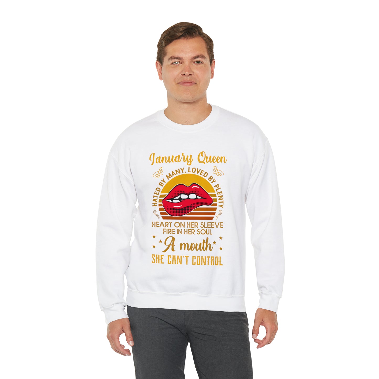 January Queen Crewneck Sweatshirt