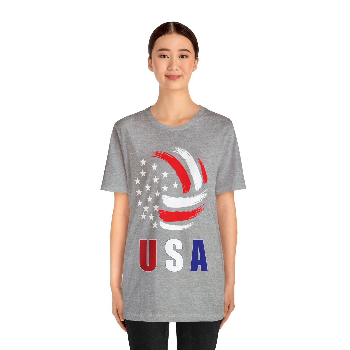 USA Volleyball Flag T-Shirt