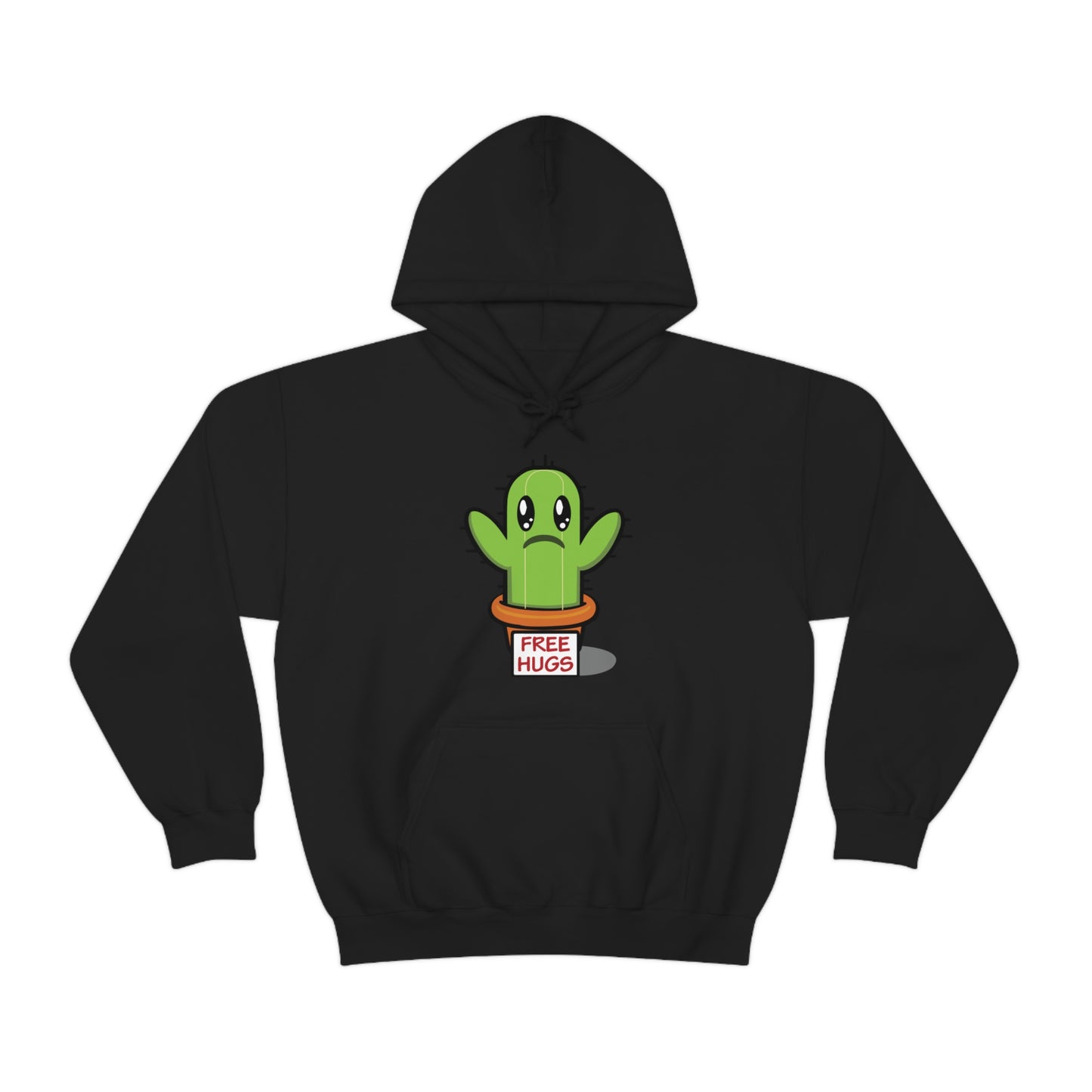 Free hugs sad cactus Hoodie