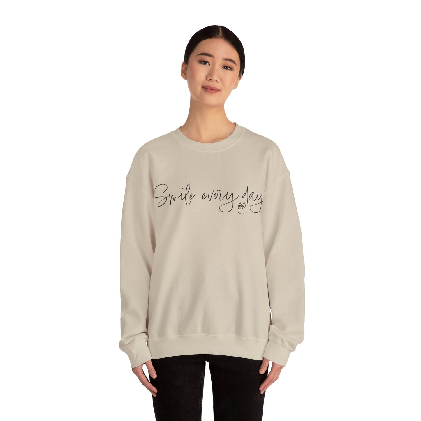 Smile every day Crewneck Sweatshirt