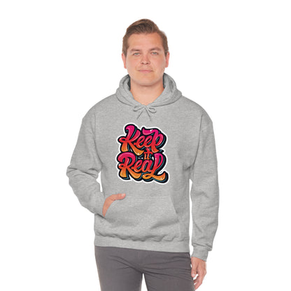 Keep it real colorful graffiti logo Hoodie