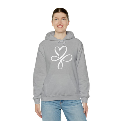 Heart symbol Love Infinity symbol Hoodie