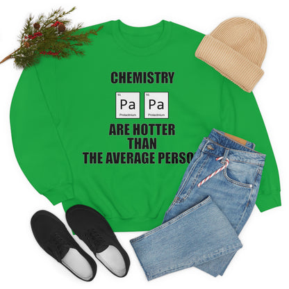 Chemistry Papa Crewneck Sweatshirt