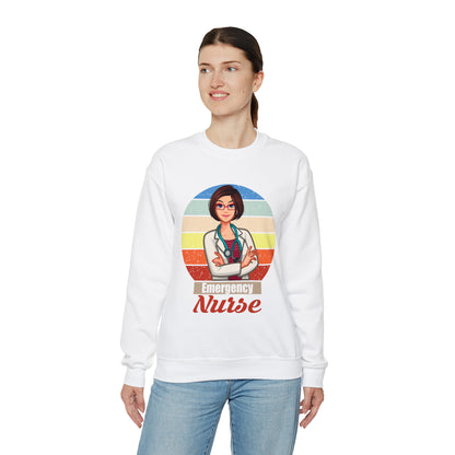 Emergency Nurse Crewneck Sweatshirt