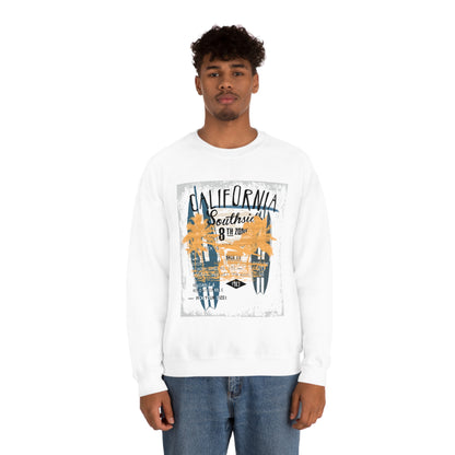 Cali SouthSide Surf Crewneck Sweatshirt