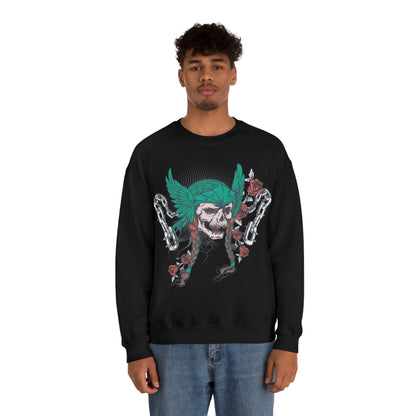 Chained Up Warrior Crewneck Sweatshirt