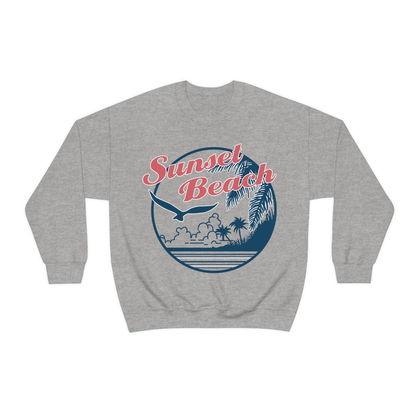 Sunset Beach Crewneck Sweatshirt