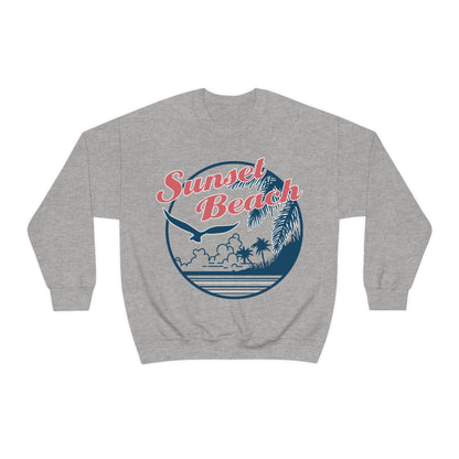 Sunset Beach Crewneck Sweatshirt