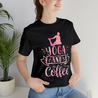 Yoga And Coffee T-Shirt