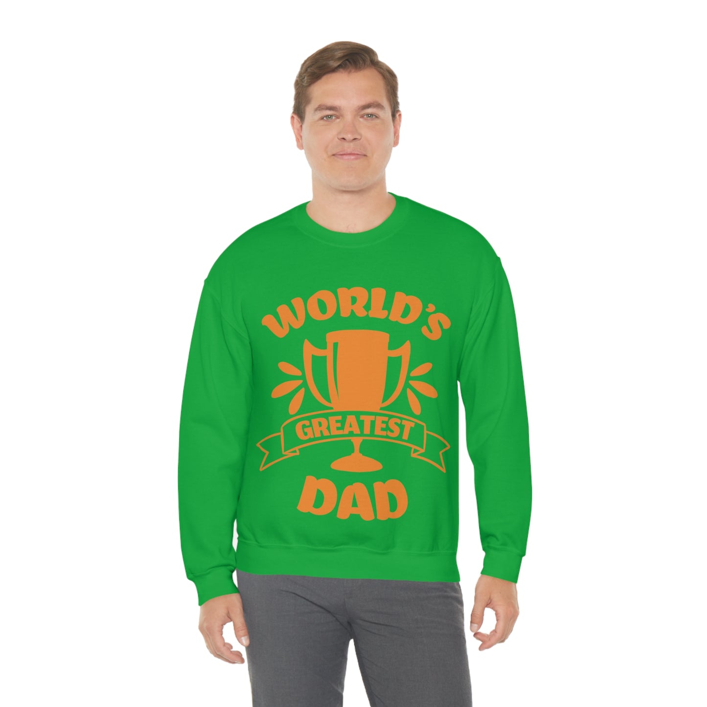 World Greatest Dad Crewneck Sweatshirt