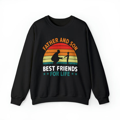 Best friends for life vintage Crewneck Sweatshirt