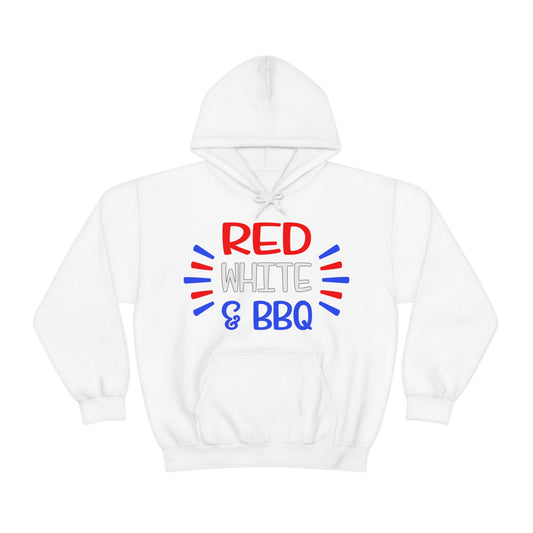 Red White BBQ Hoodie