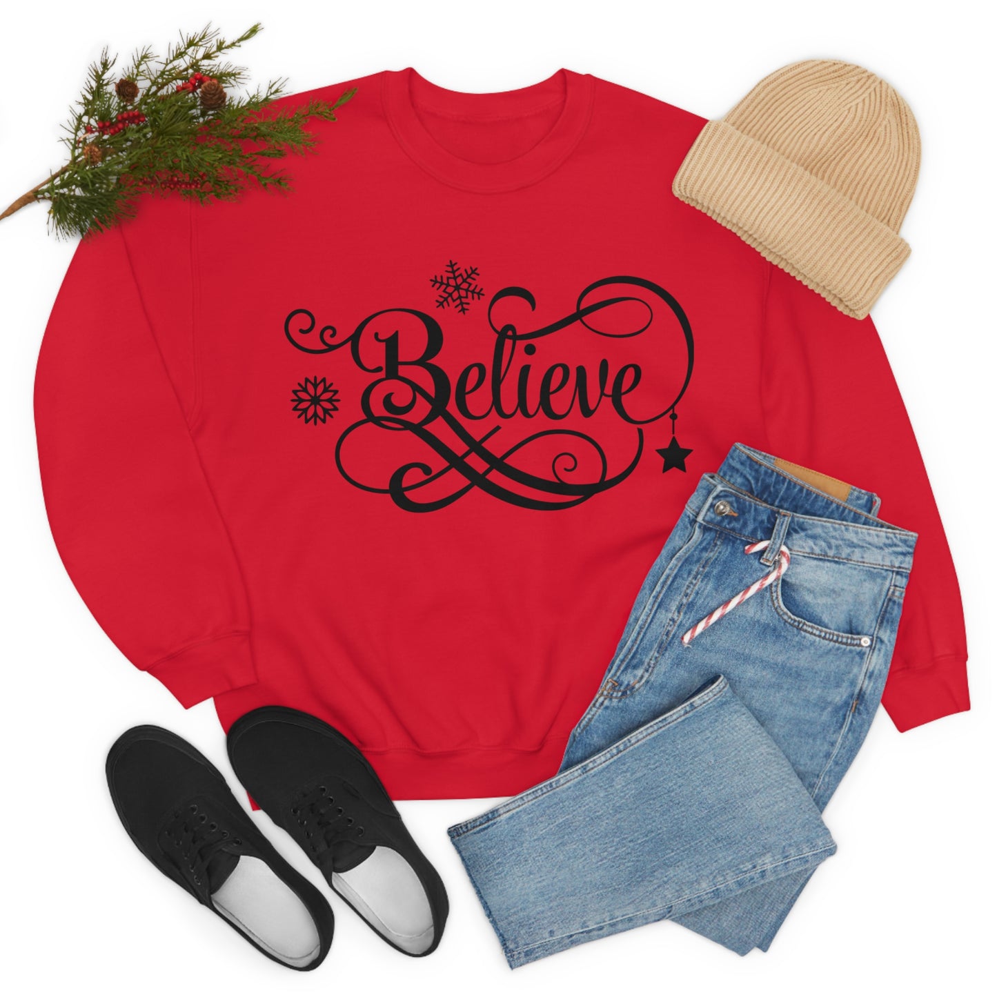 Believe Crewneck Sweatshirt