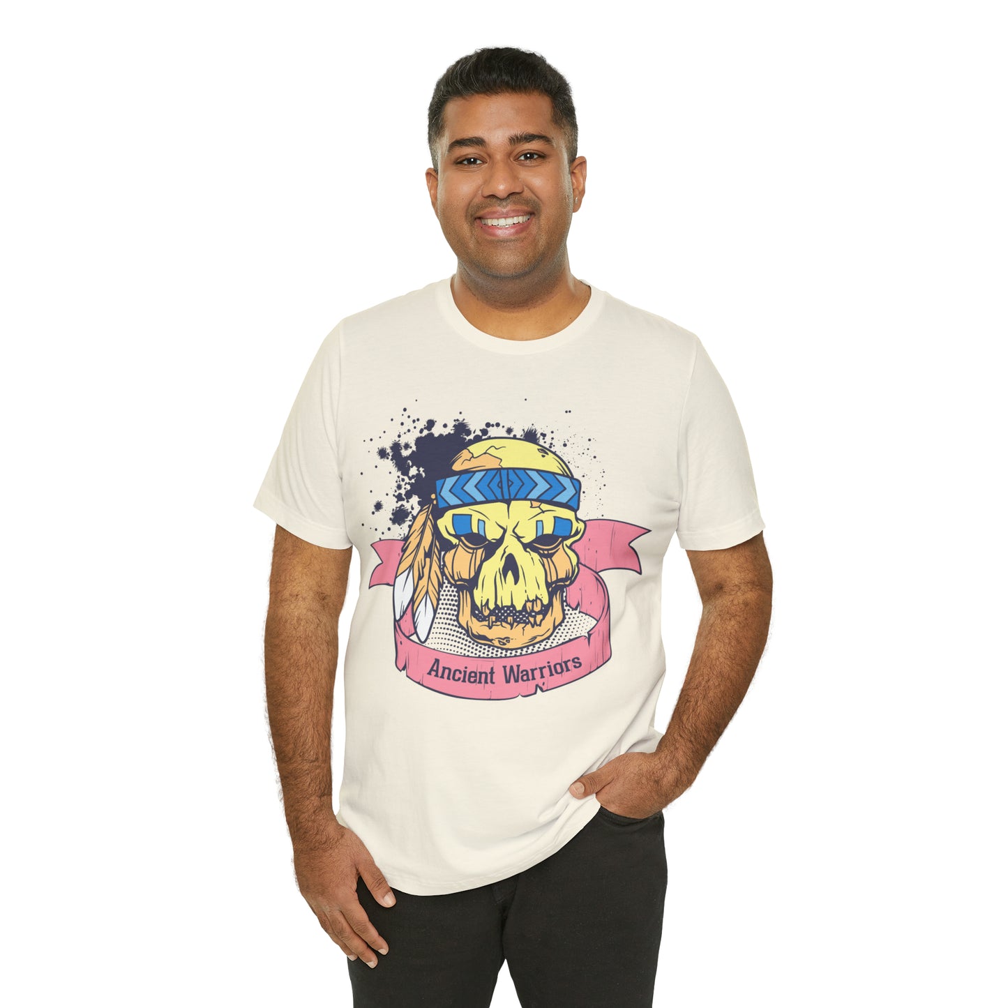 Ancient Warrior Skull Chief T-Shirt