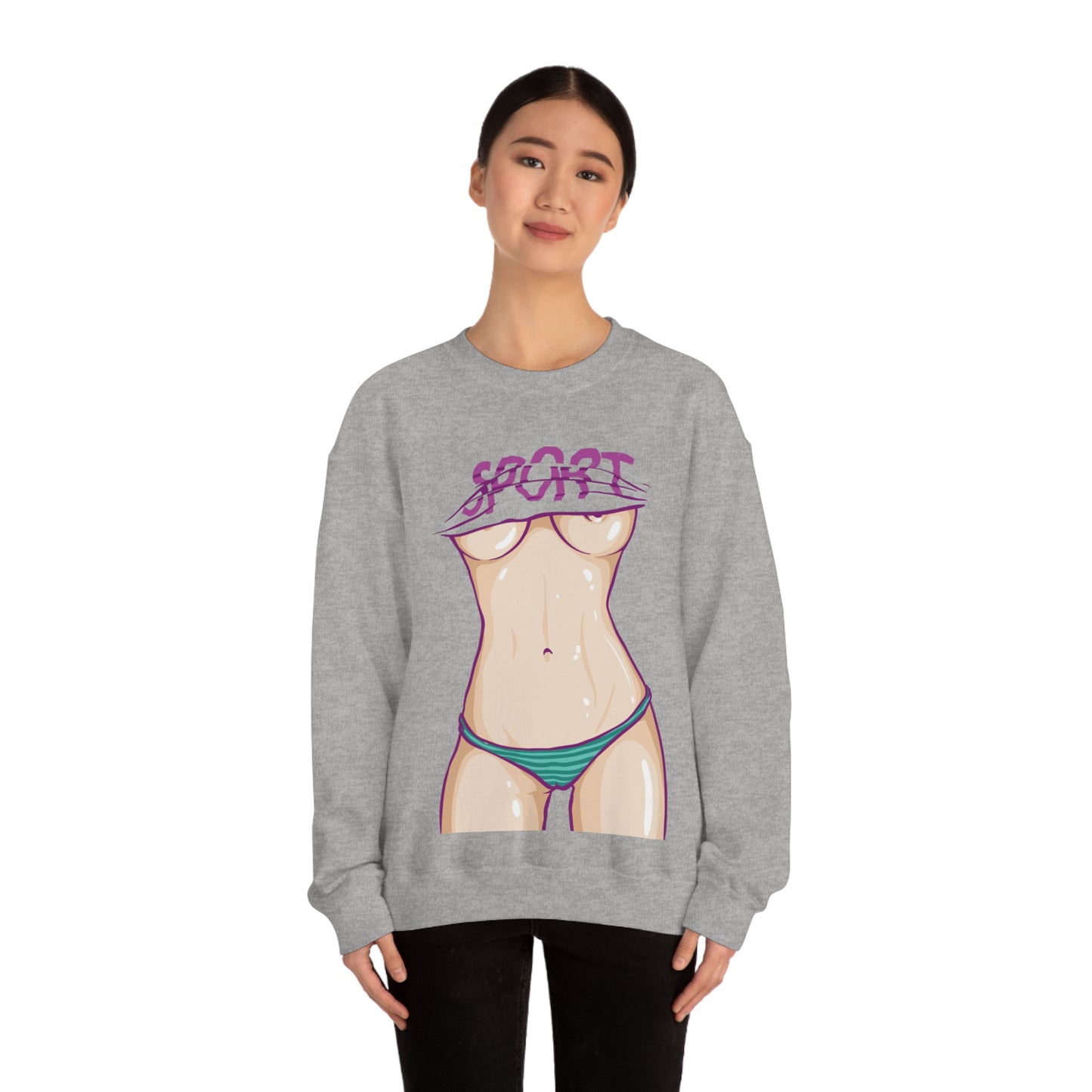 Summer Body Crewneck Sweatshirt