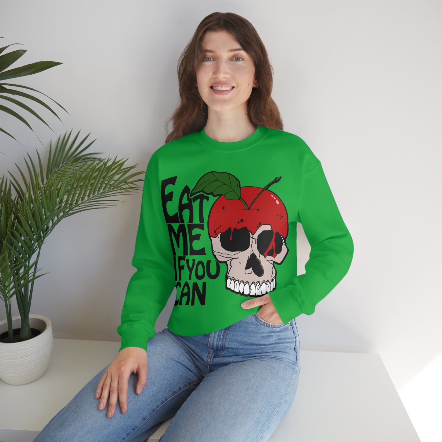 Eat me if you can Crewneck Sweatshirt