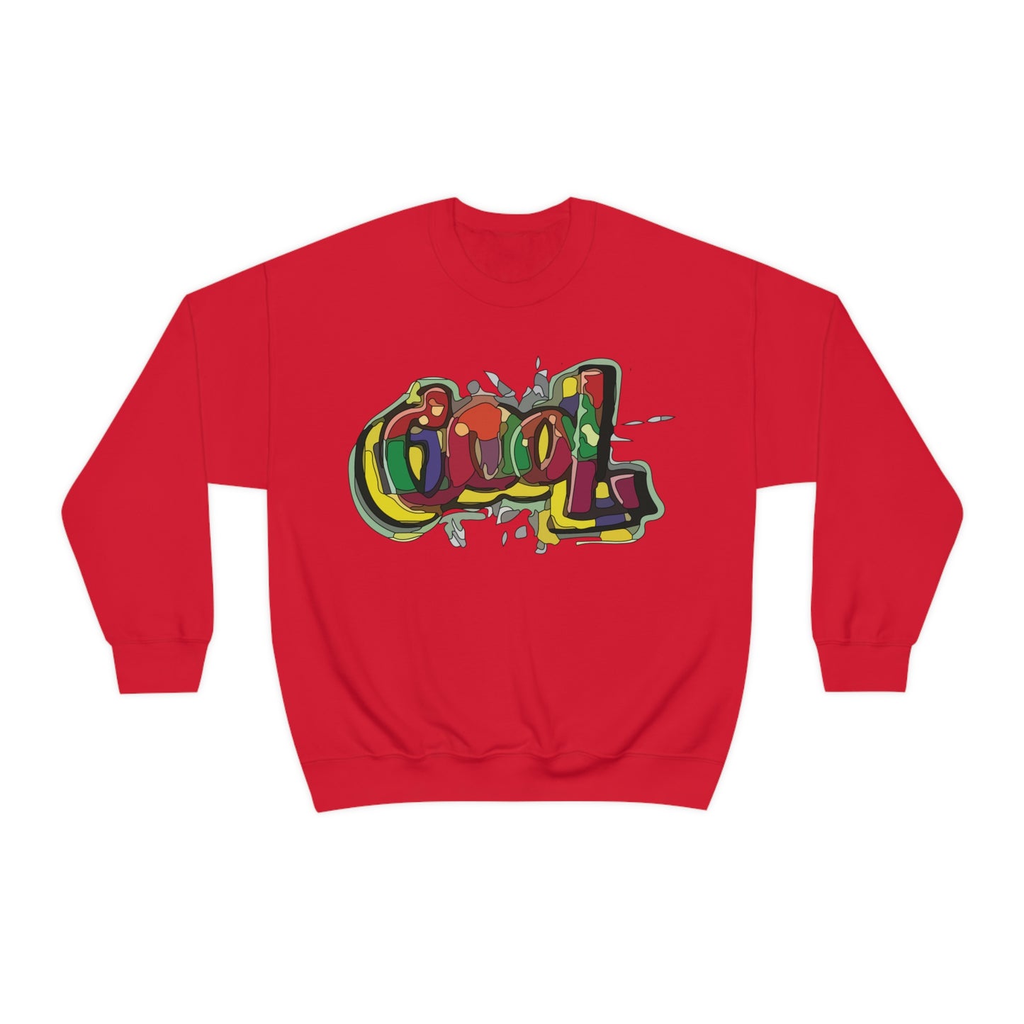 Colorful Cool graffiti Crewneck Sweatshirt