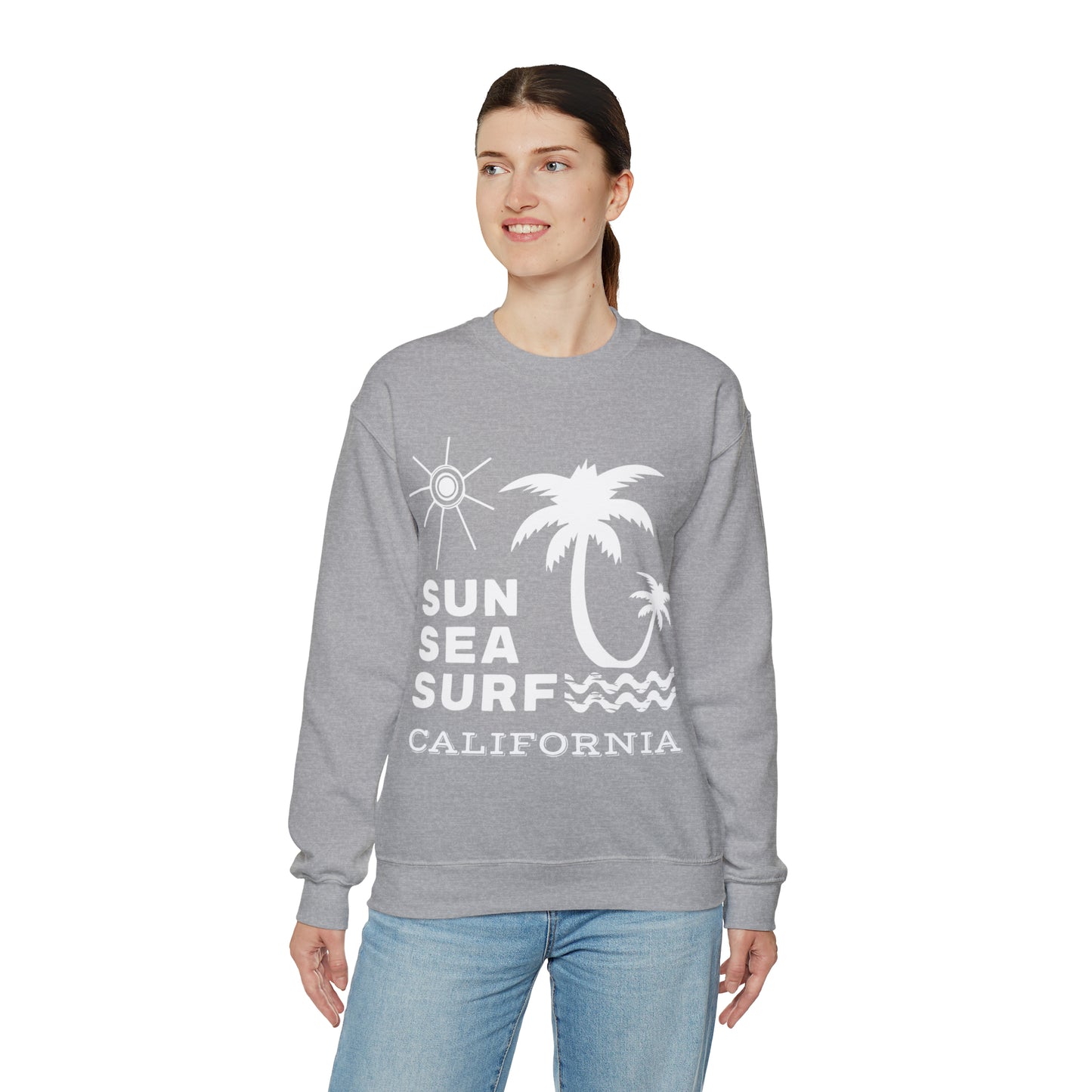 Sun_SEa_Surf Crewneck Sweatshirt