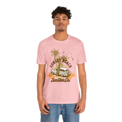 Sunset Beach Surfing Paradise T-Shirt