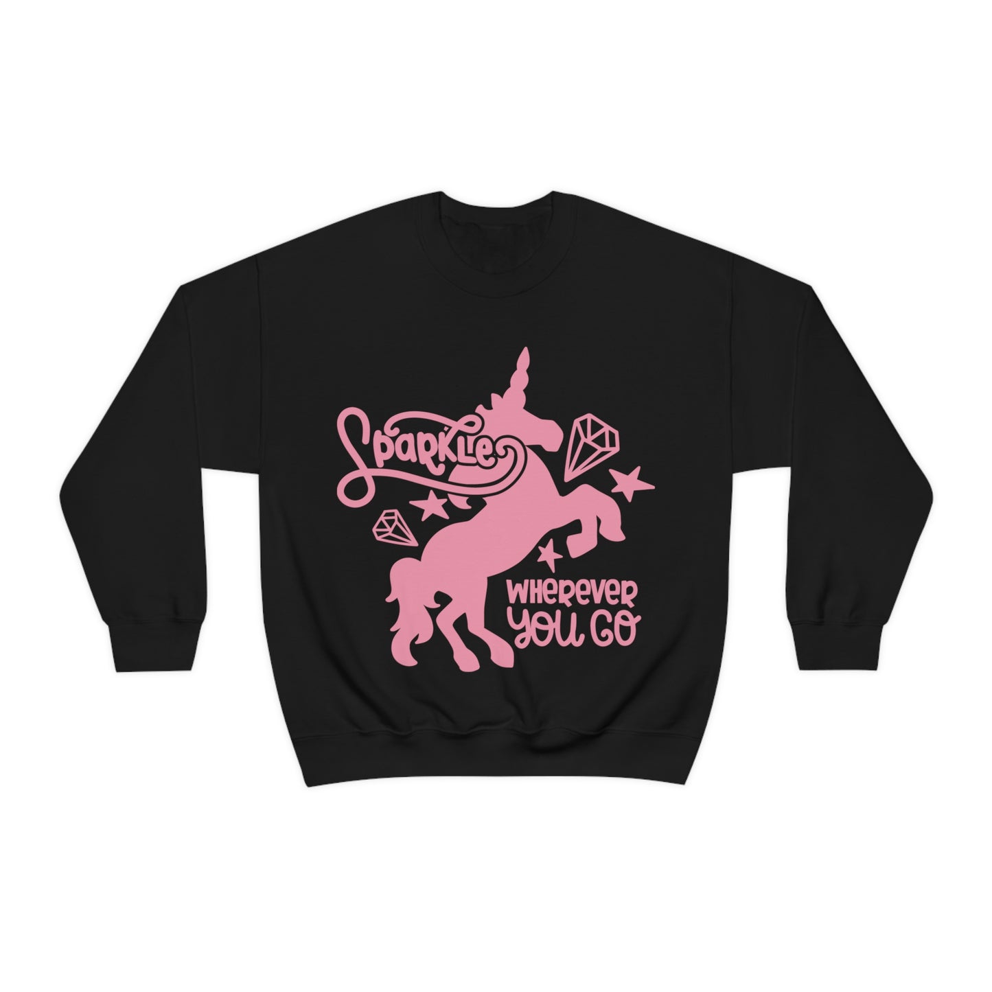 Sparkle unicorn Crewneck Sweatshirt