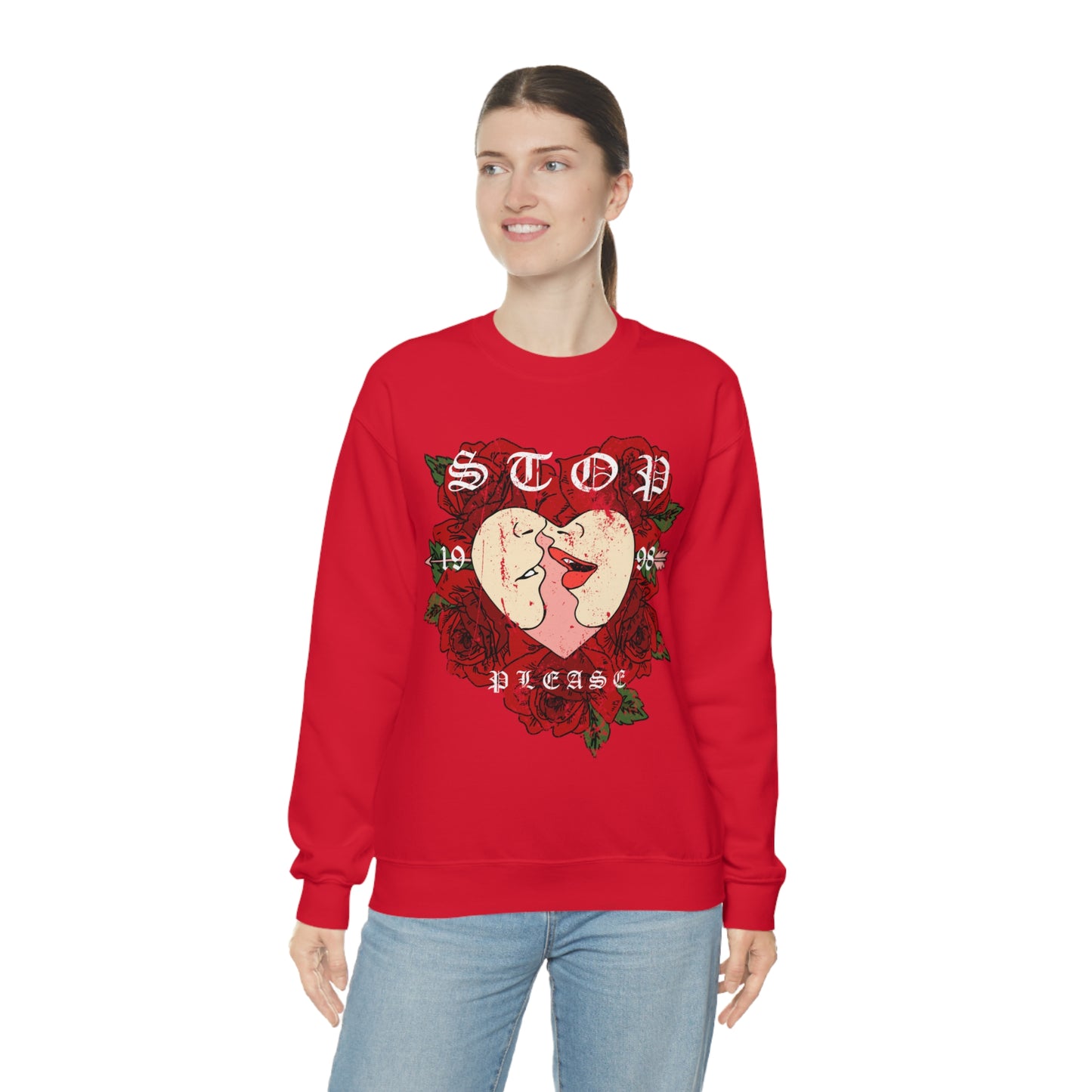 Passion With one Kiss Crewneck Sweatshirt