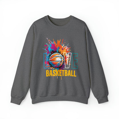 Love basketball Crewneck Sweatshirt