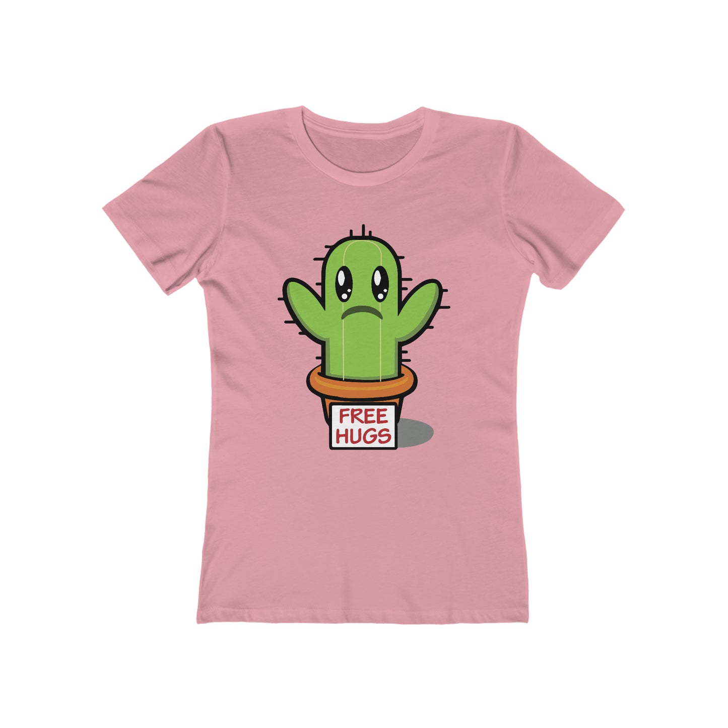 Free hugs sad cactus Woman Tee shirt