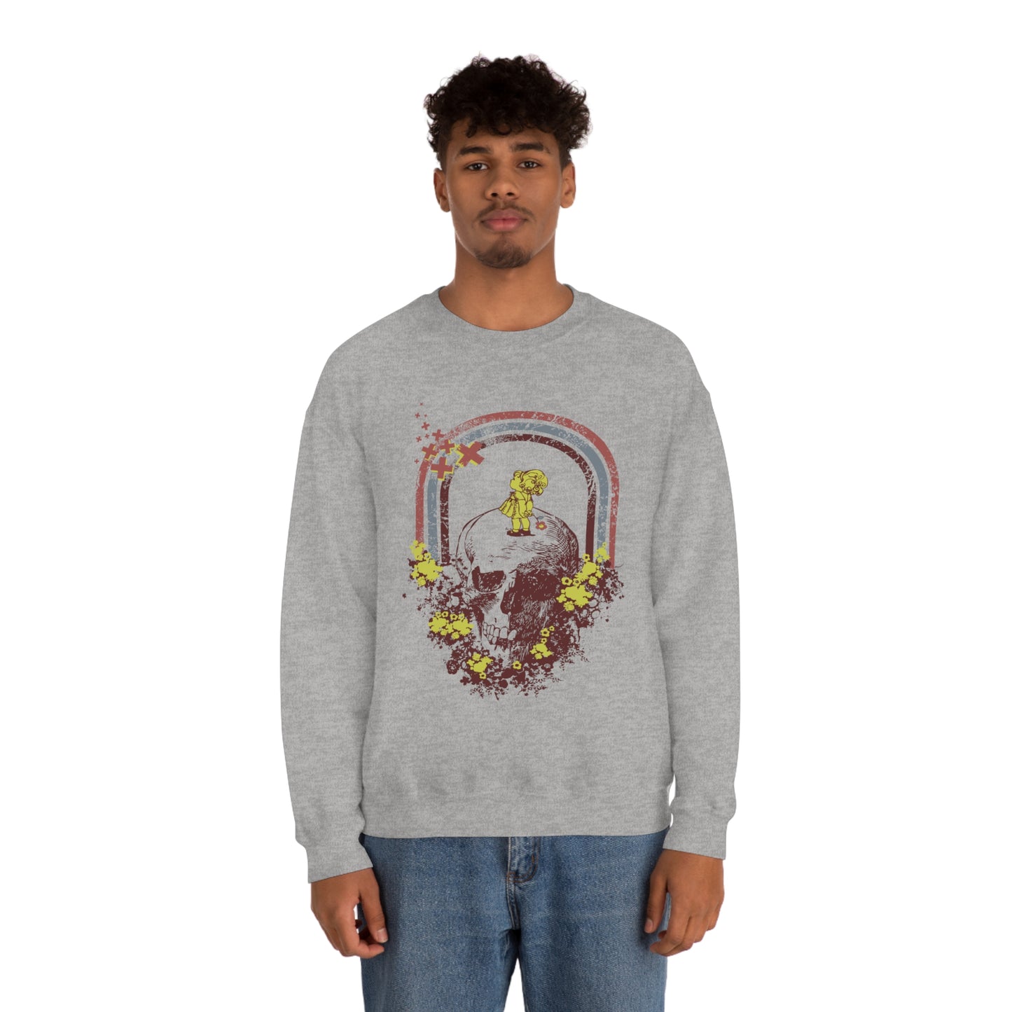 Always a Rainbow at The End of Bad Crewneck Sweatshirt