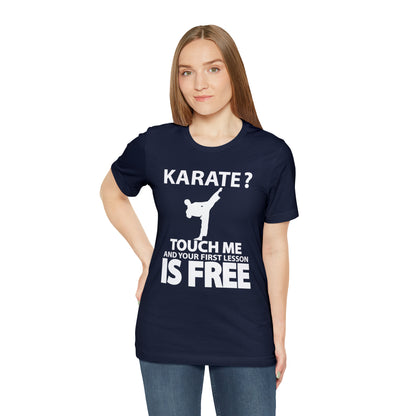 karate first lesson free T-Shirt