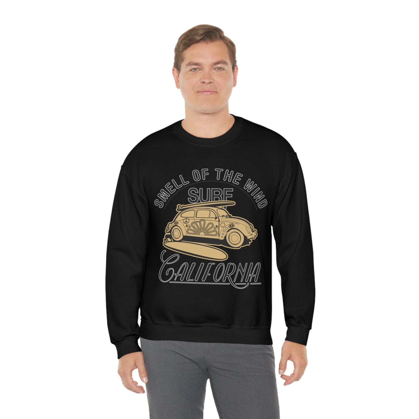 Smell of the wind Surf Crewneck Sweatshirt