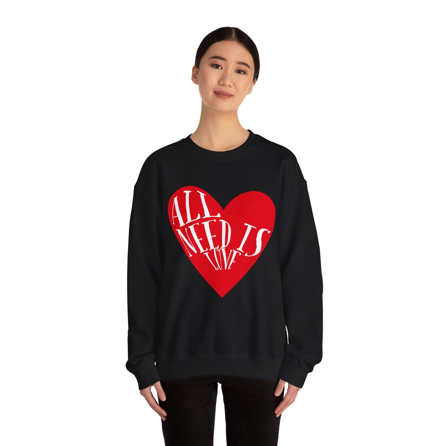 All-You-Need-Is-Love Crewneck Sweatshirt