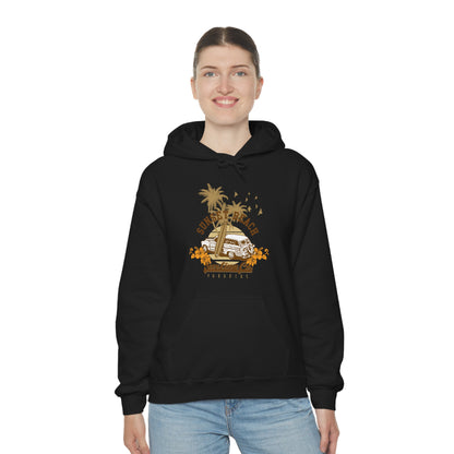 Sunset Beach Surfing Paradise Hoodie