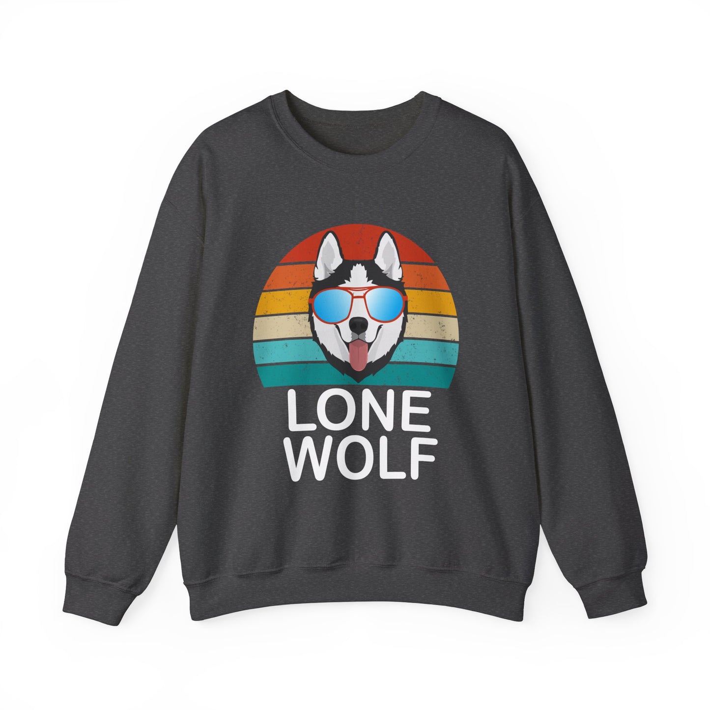 Lone wolf vintage Crewneck Sweatshirt