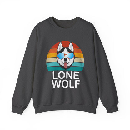 Lone wolf vintage Crewneck Sweatshirt