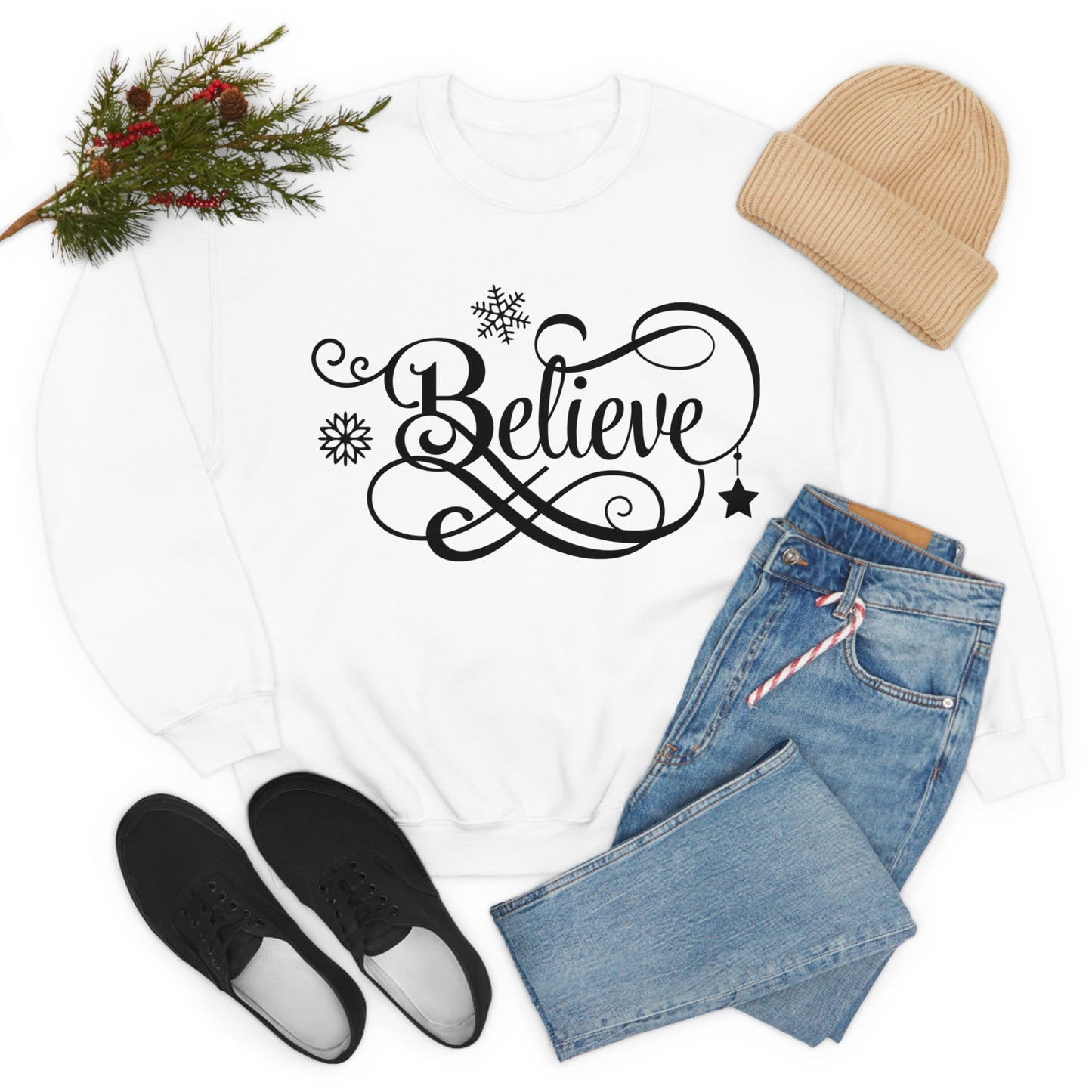 Believe Crewneck Sweatshirt