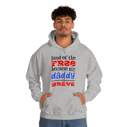 My Daddy was brave Hoodie